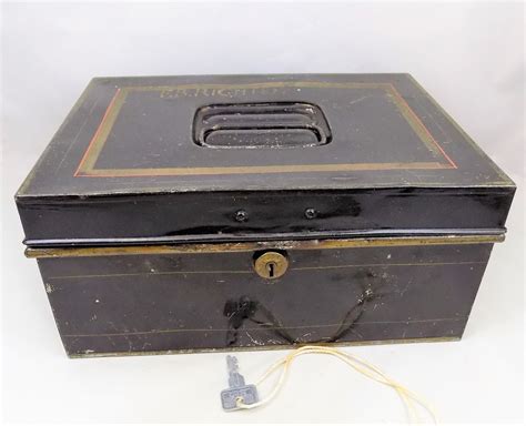 metal bank box|Black Metal Bank Box .